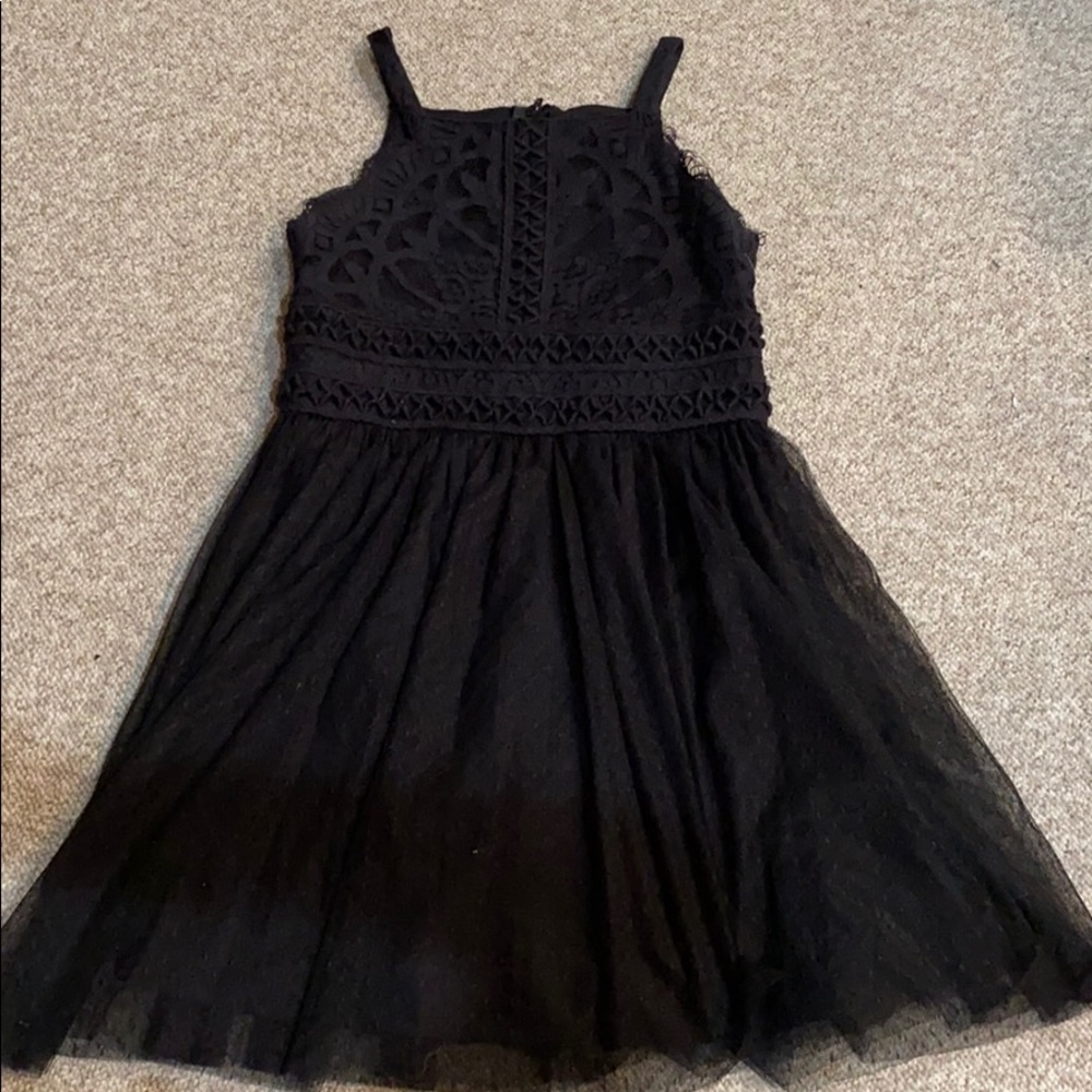 Trixxi Girl black dress size 10 kids